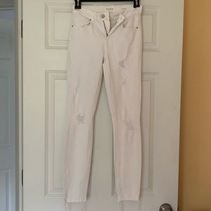 white pacsun jeans
